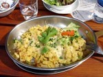 Franconian Food in the Restaurant in Schloss Johannisberg in Aschaffenburg