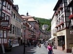 Half-Timbered Houses along Miltenberg's Main Street
