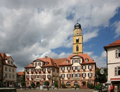 Bad_Mergentheim_Marktplatz PetrusSilesius / Wikimedia Commons