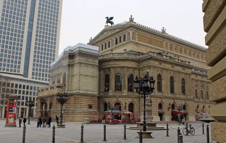 Frankfurt old opera house