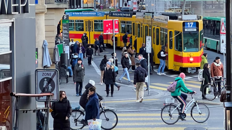 Tram Transportation in Basel