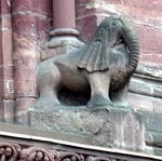 Elephant, Basel Minster (Basler Münster)