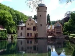 Schloss Mespelbrunn in the Bavarian Spessart