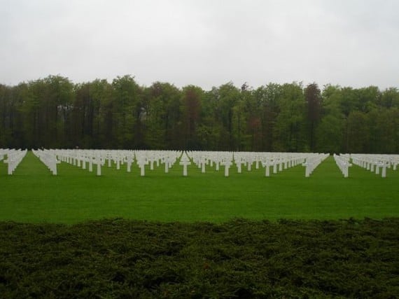 The Luxembourg American Cemetery and Memorial in Hamm