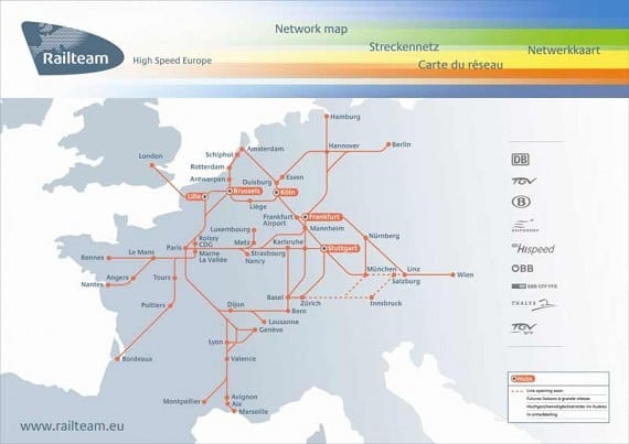Railtem High-Speed Trains in Europe