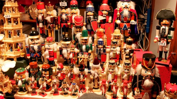 Wooden toys and nutcrackers 