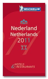 Michelin 2011 Red Guide Netherland / Nederland of Top Hotels & Restaurants