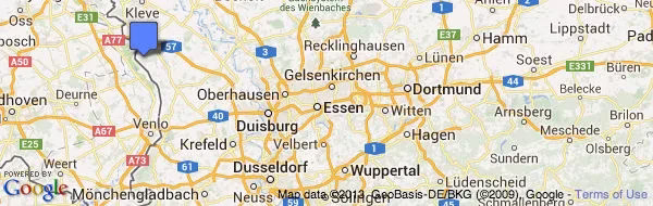 Google Map Weeze Airport