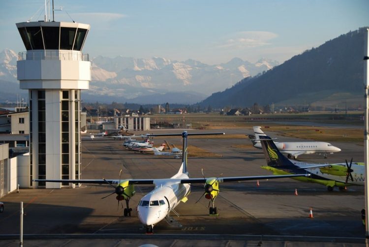 SkyWork Planes at Flughafen Bern Belp (BRN)