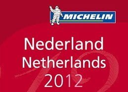 2012 Michelin Nederland / Netherlands Red Guide