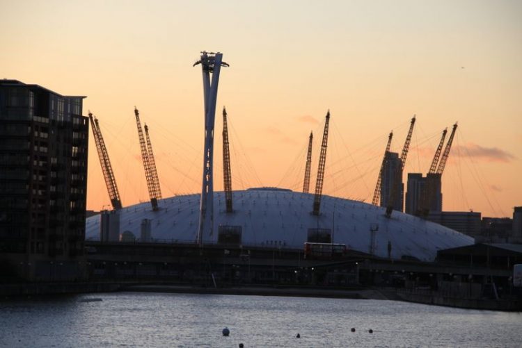 O2 Arena from Novotel London Excel