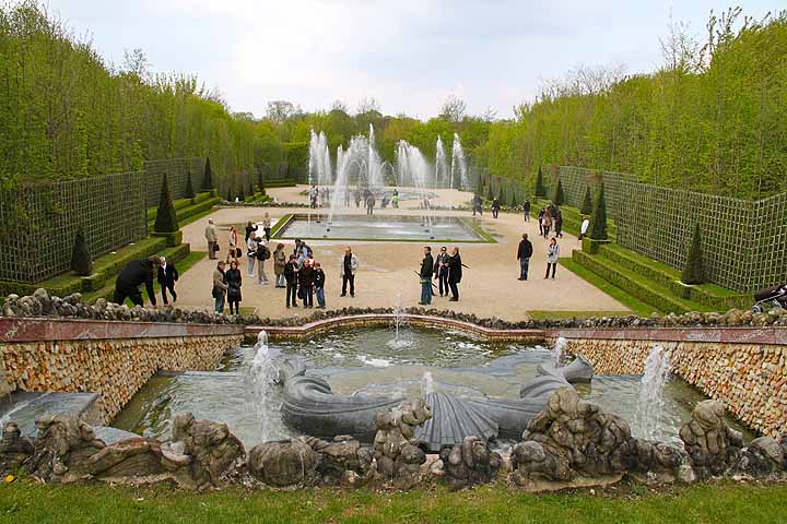 Grove of the Three Fountains at Chateau de Versailles