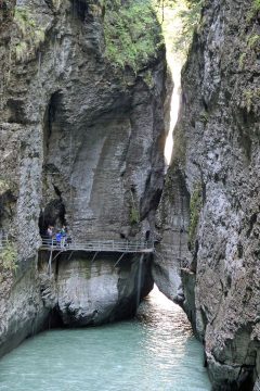 Kleinen Enge in the Aareschlucht Gorge in the Haslital Kleinen Enge in the Aareschlucht Gorge in the Haslital