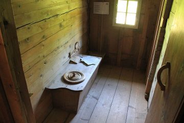 Toilet in the Ballenberg Swiss Open Air Museum