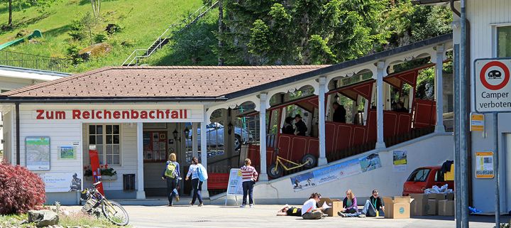 Reichenbach-Bahn Funicular to the Waterfalls