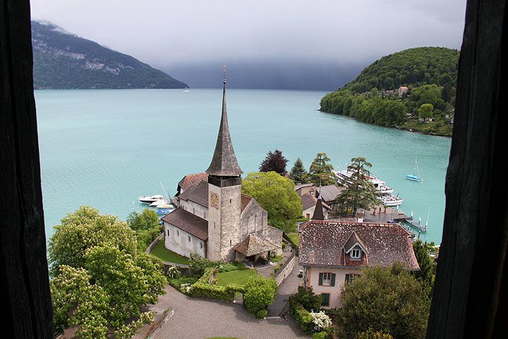 Spiez Church in the Berner Oberland, Switzerland