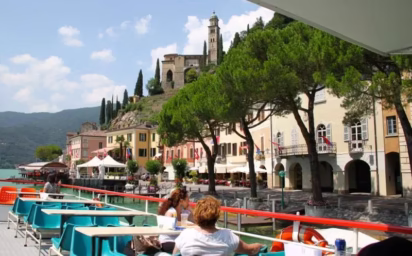 Lake Lugano Boat Cruise at Marcote