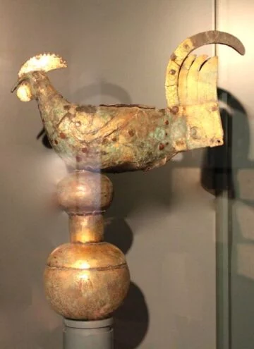 Ninth Century Windcock in the Brescia City Museum