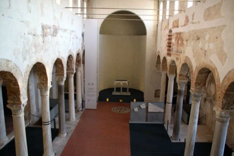 San Salvatore Church in the Brescia City Museum