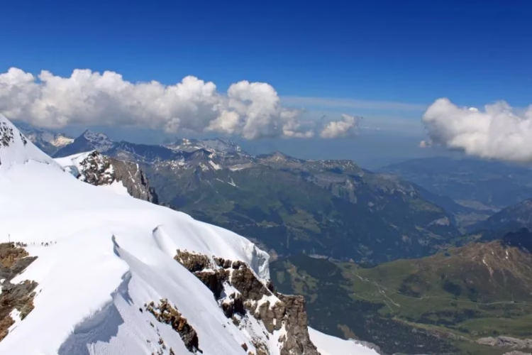 View from Jungfraujoch