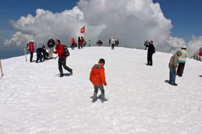 Jungfraujoch in Switzerland