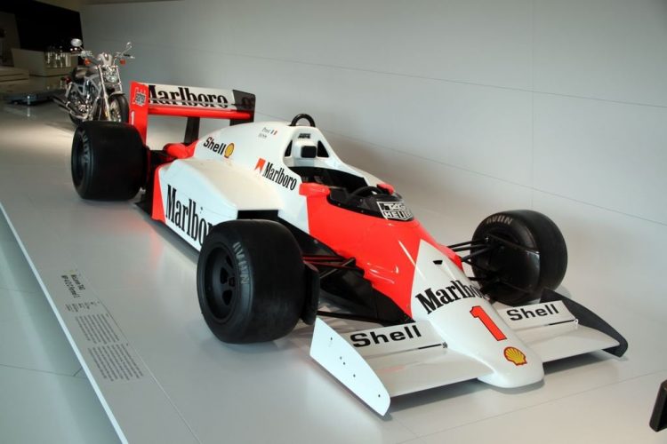 1986 McLaren TAG Porsche in the Porsche Museum