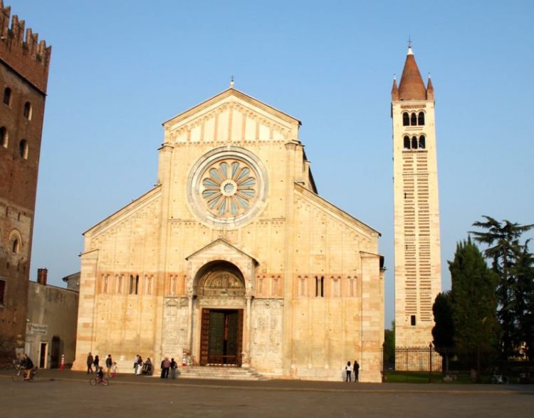 Western Facade of San Zeno Maggiore