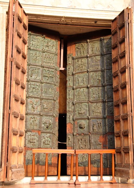 Bronze Doors at San Zeno in Verona