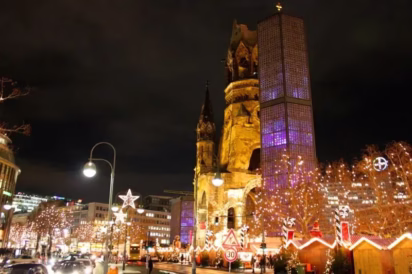 Best Christmas Markets at the Gedächtniskirche, Berlin, Germany