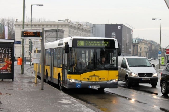 Berlin Bus 200 at Lustgarten