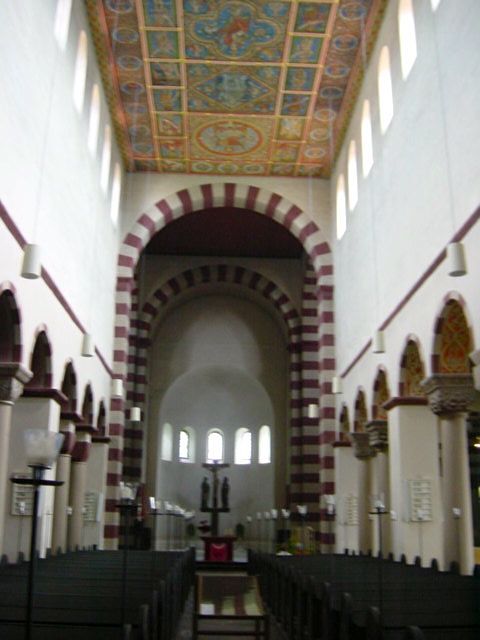 The Romanesque Michaeliiskirche in Hildesheim