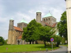 The Romanesque Michaeliskirche in Hildesheim