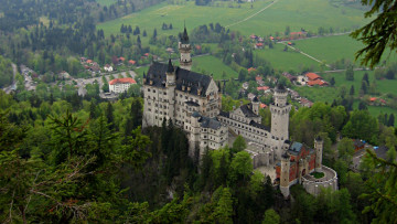 Schloss Neuschwanstein in Bavaria