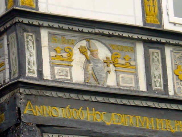 Wernerhaus Date Detailing in Hildesheim