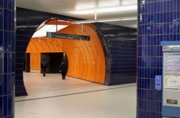 Munich's Odeonplatz U-Bahn Station