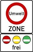 German emission restriction signs