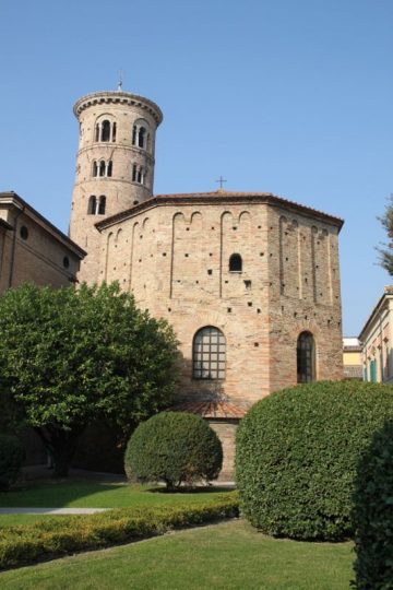 The Neonian Baptistery in Ravenna, Italy