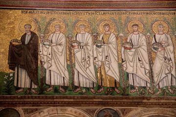 St Martin Mosaic in Sant'Apollinare Nuovo in Ravenna