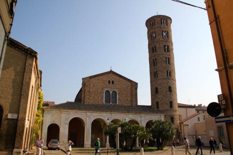 Exterior of Sant'Apollinare Nuovo in Ravenna