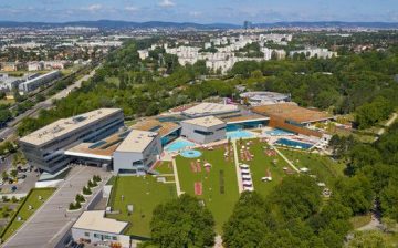 Therme WIen Aerial Photo