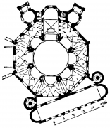 Floor Plan of San Vitale