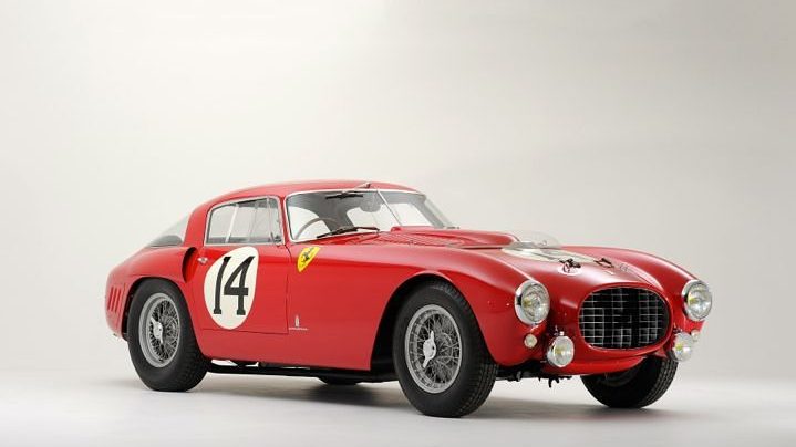 an ex-works 1953 Ferrari 340/375 MM Pinin Farina Berlinetta ‘Competizione’
