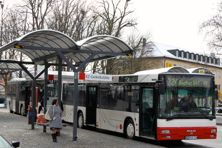 Buses in Dachau