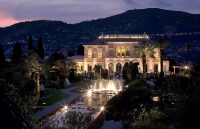 Night View of Villa Ephrussi de Rothschild
