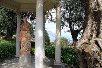 Goddess in the Rose Garden of the Villa Ephrussi de Rothschild