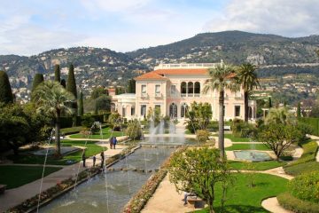 Garden View of the Villa Ephrussi de Rothschild