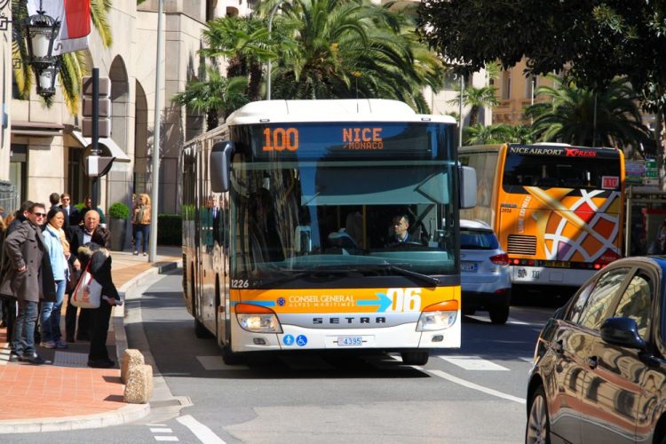 Bus 100 & Bus 110 in Monaco