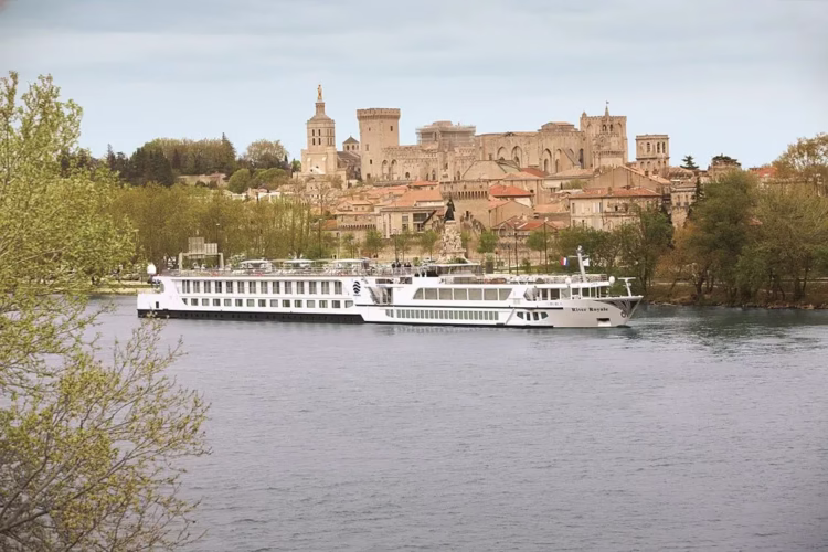 River Royale on the Rhone at Avignon