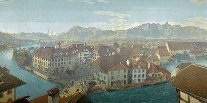 Section of the Thun Panorama