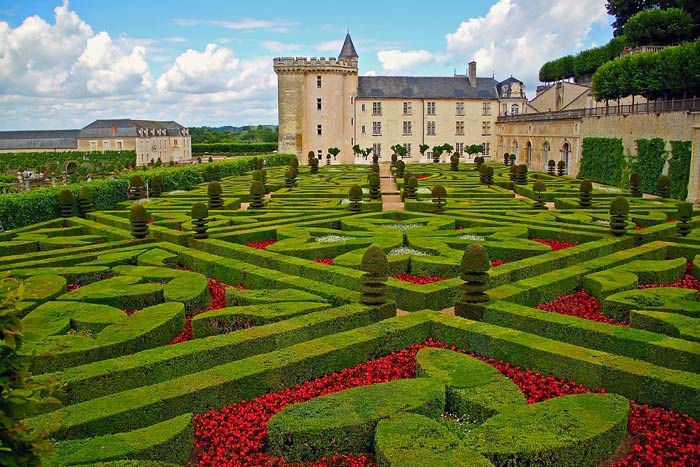 Formal Garden and Chateau de Villandry